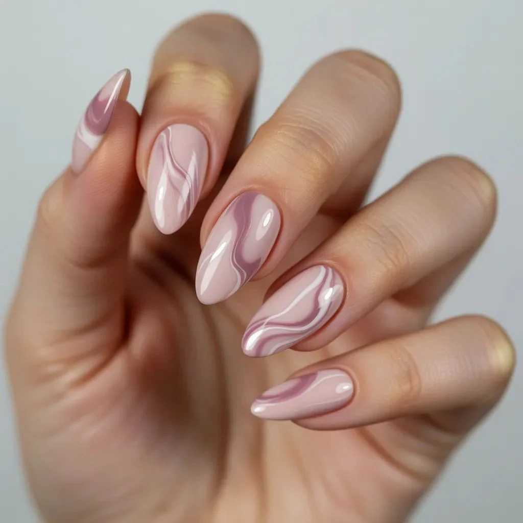 Blush Pink Marble