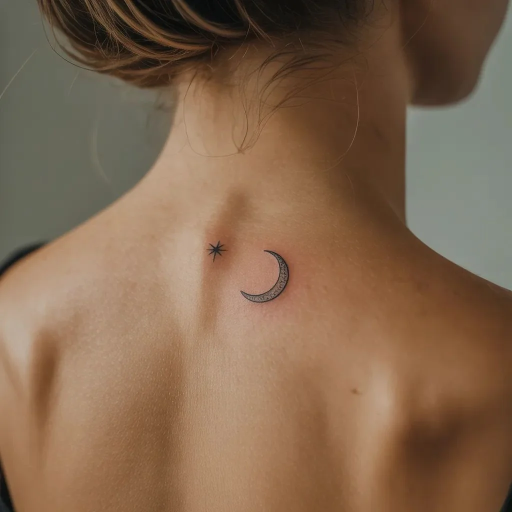Celestial Dainty Tattoo Designs