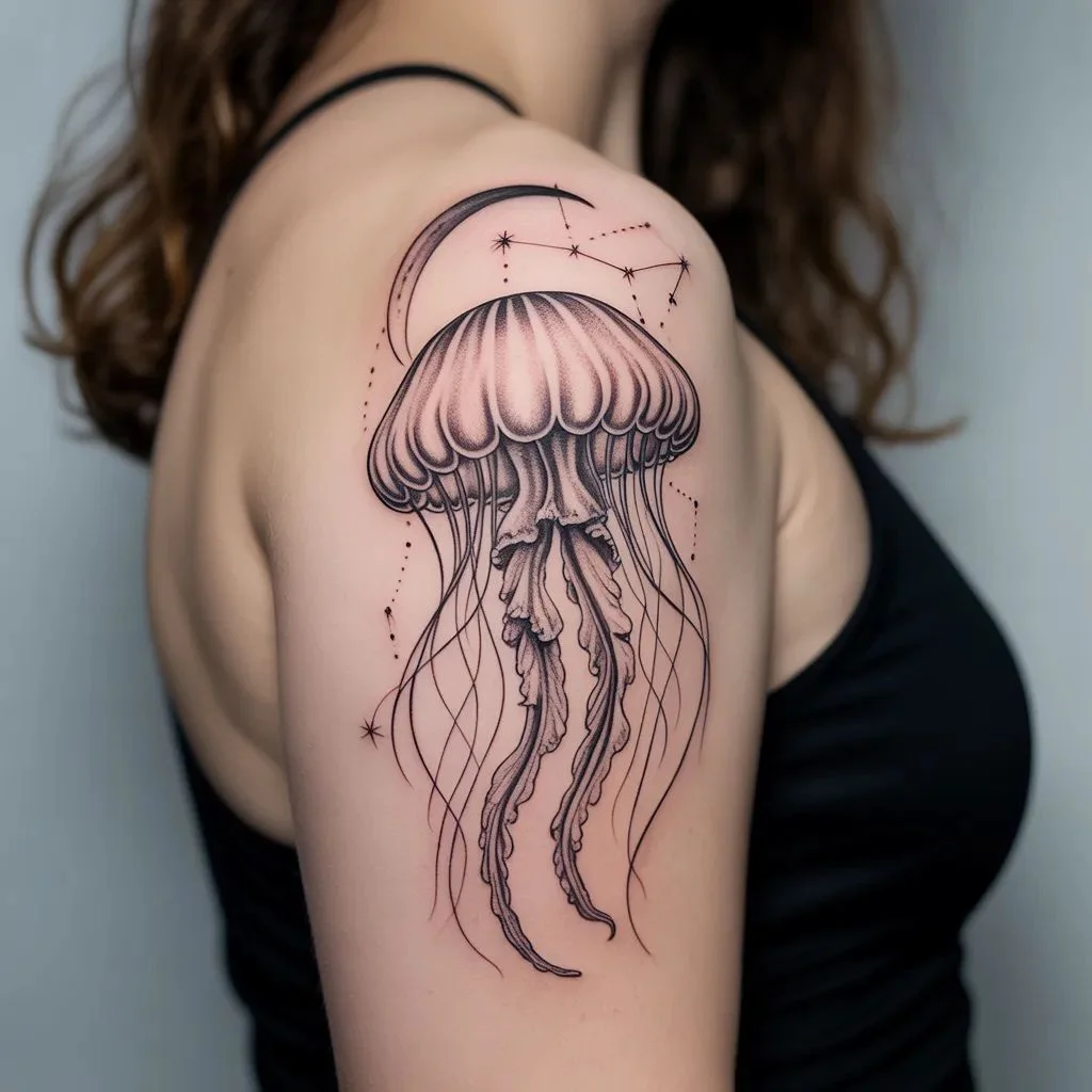 Celestial Jellyfish Fineline