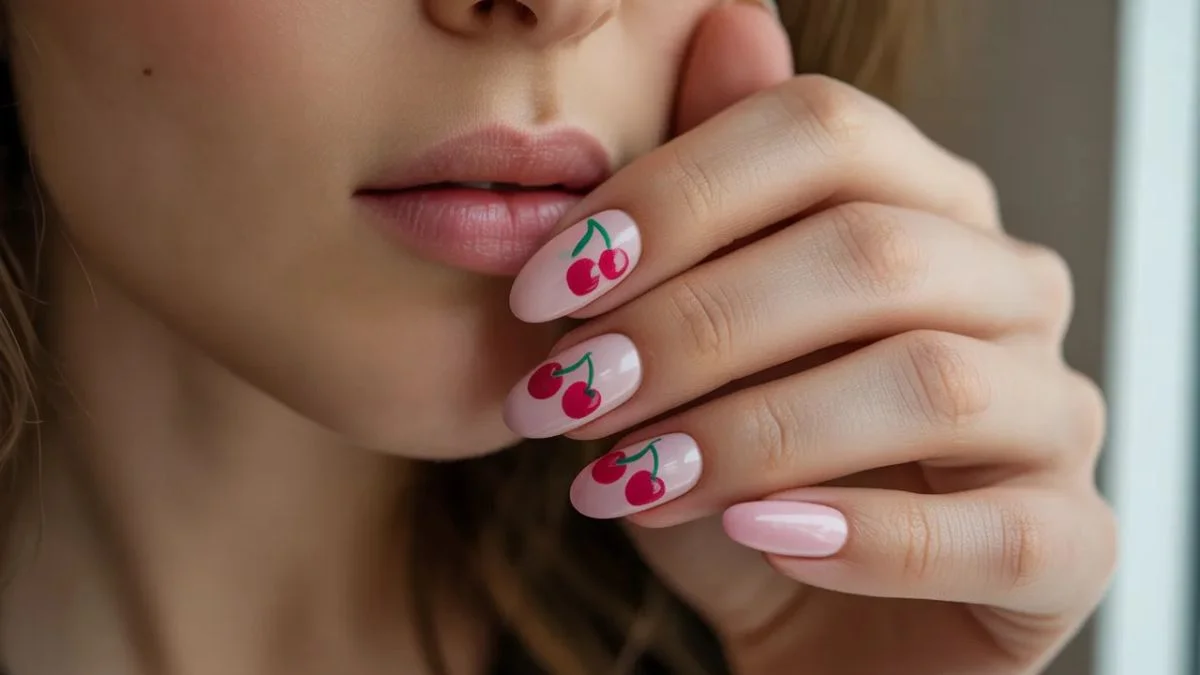 Cherry Nail Designs to Obsess Over This Summer
