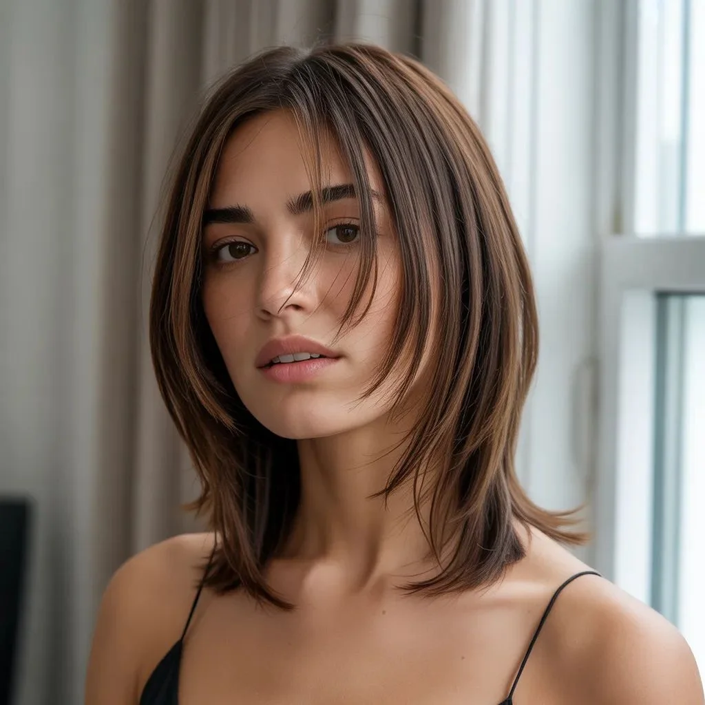 Choppy Layered Haircuts for Straight Hair