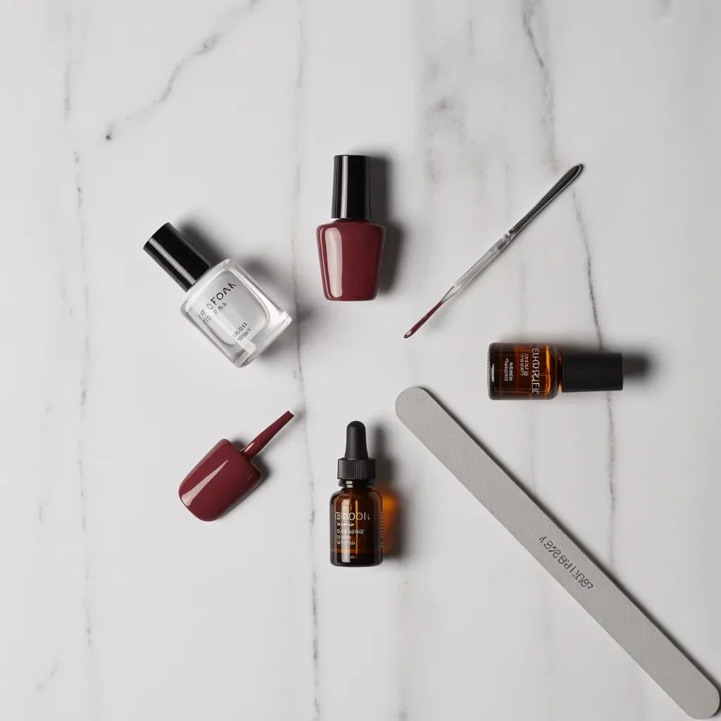 DIY Tips How to Make Your Maroon Manicure Last