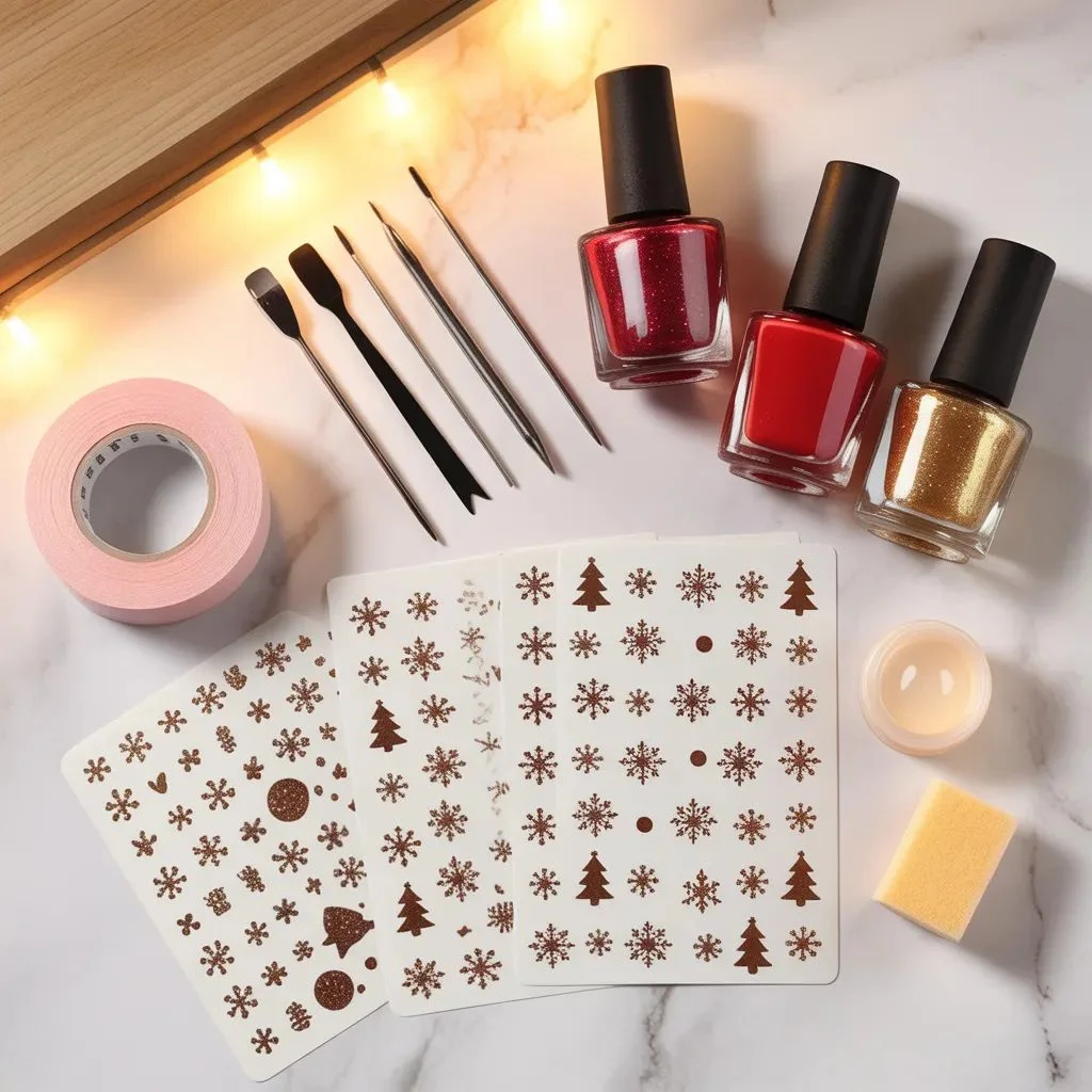 DIY Tips for Doing Cute Christmas Nails at Home