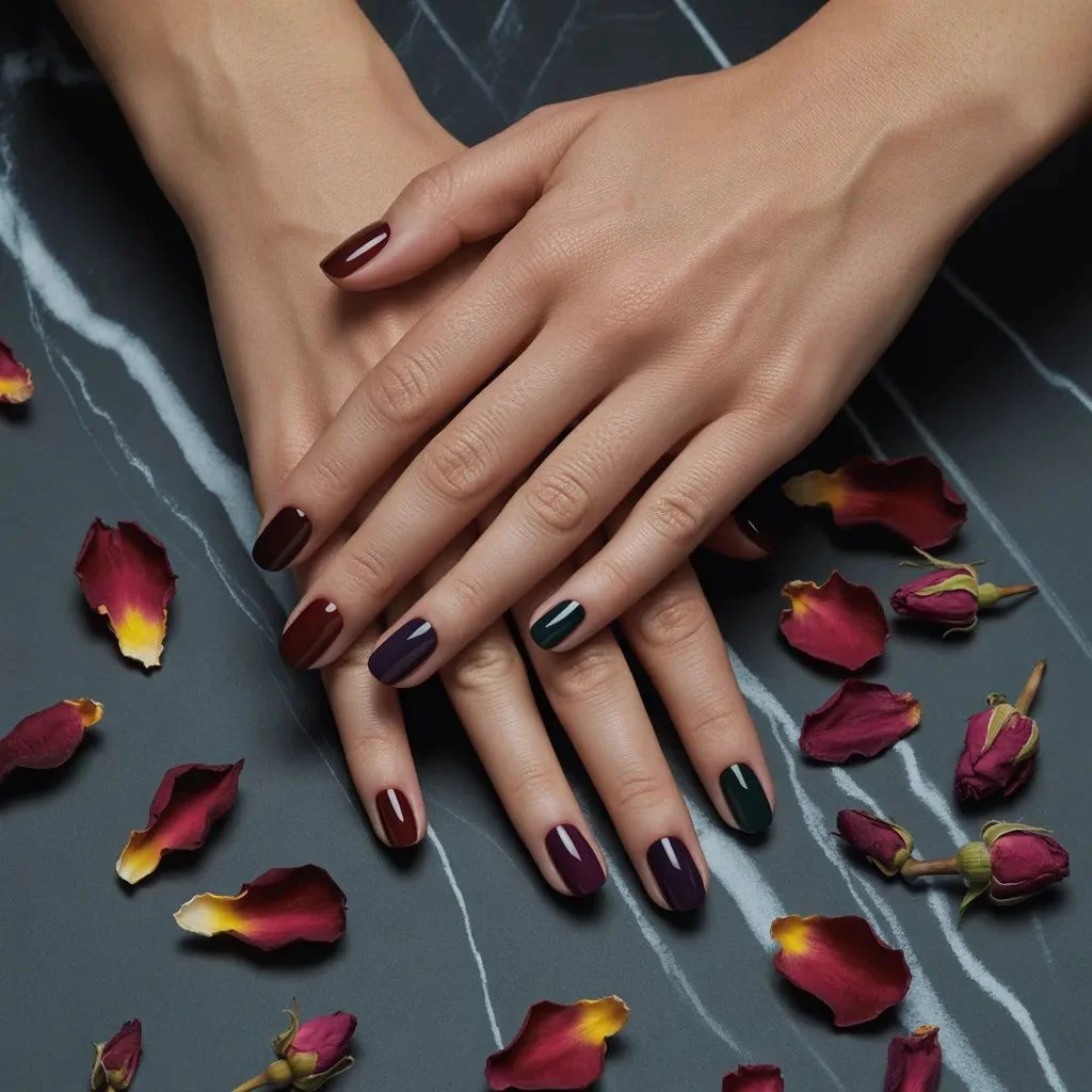 Dark Jewel Tones and Vampy Shades