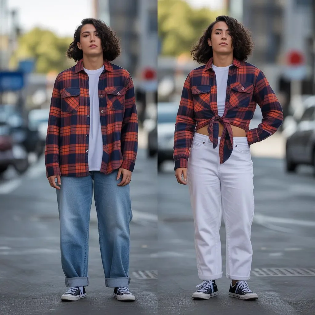 Double Flannel The Fashion-Forward Move