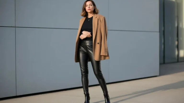 Faux Leather Leggings Outfit Formulas That Work All Year Round