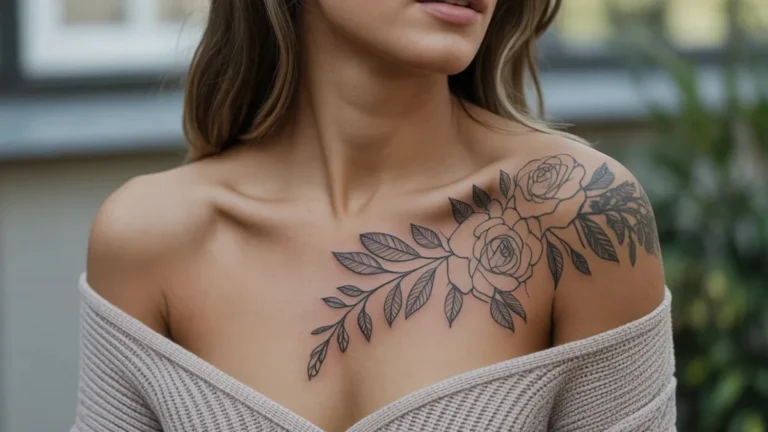 Front Shoulder Tattoo Ideas 15 Stunning Designs That Actually Work With Your Body