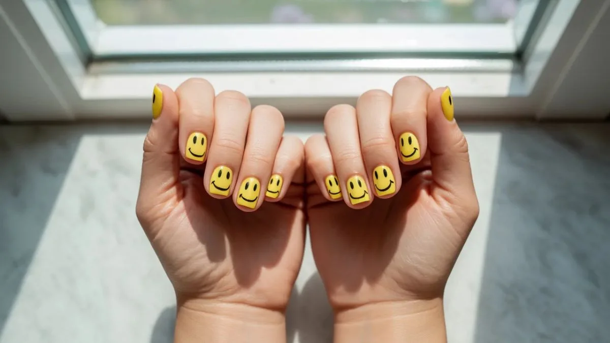 Happy Nails, Happy Life The Best Smiley Face Nail Art Ideas