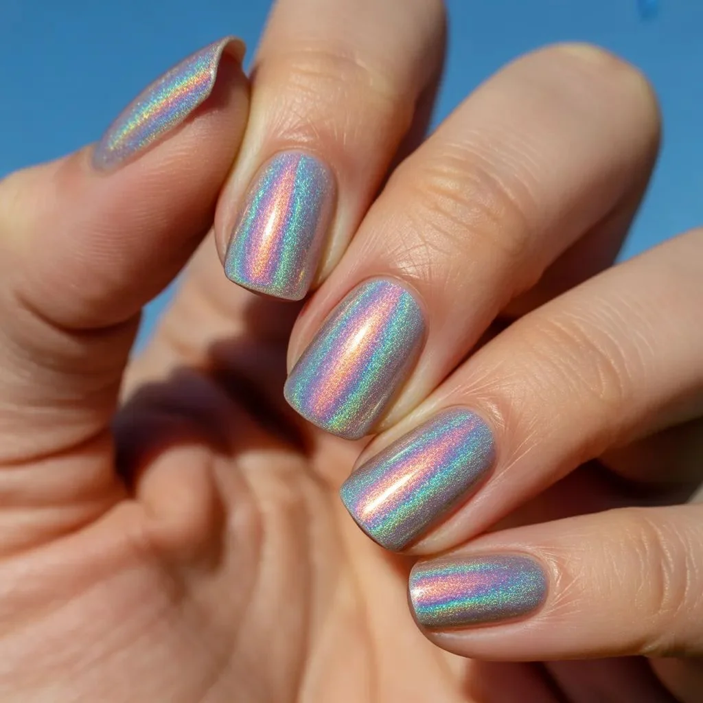 Holographic Rainbow Foil