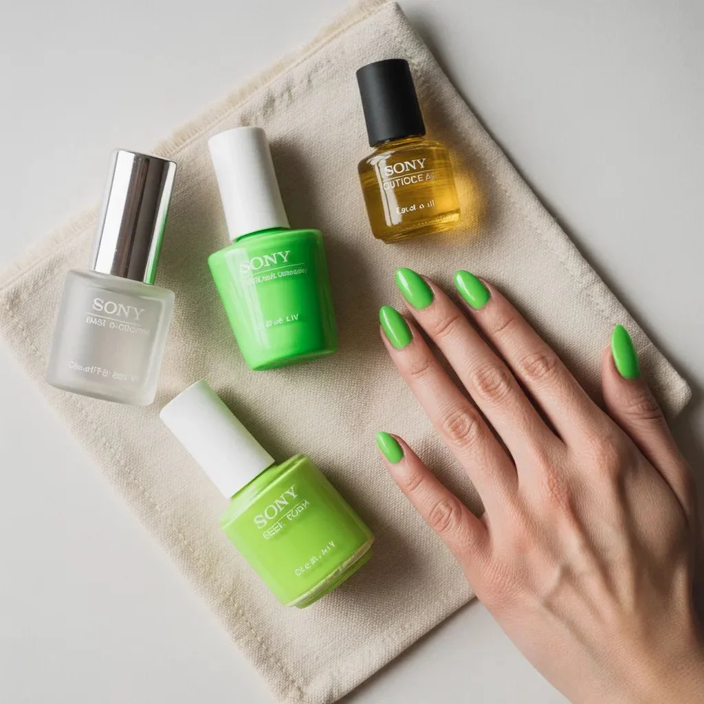 How to Make Neon Green Nails Last Longer