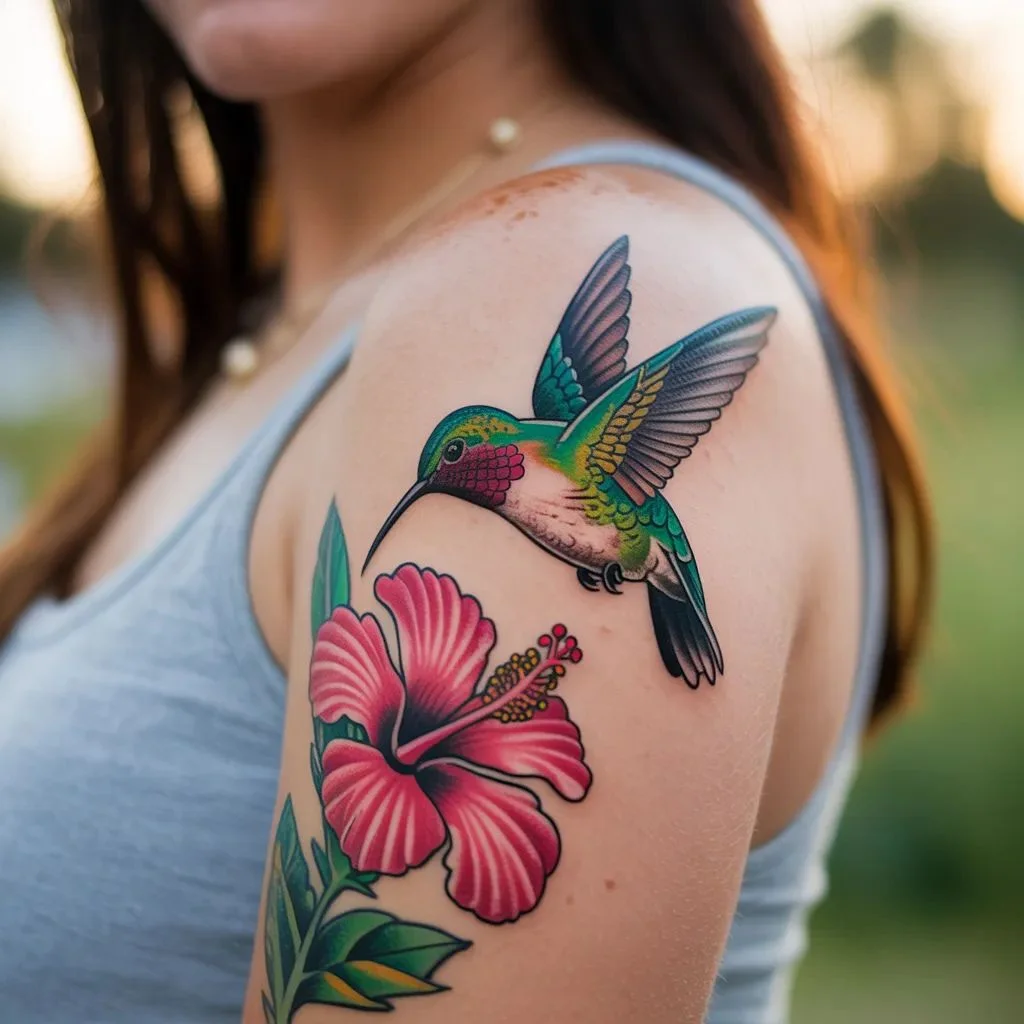 Hummingbird Tattoo Design Ideas by Theme