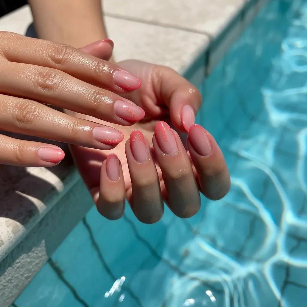 Jelly Watermelon Nails The Sheer, Glassy Finish That’s Everywhere