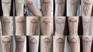 Jellyfish Tattoo Fineline Styles 25 Dreamy Designs You'll Want Immediately