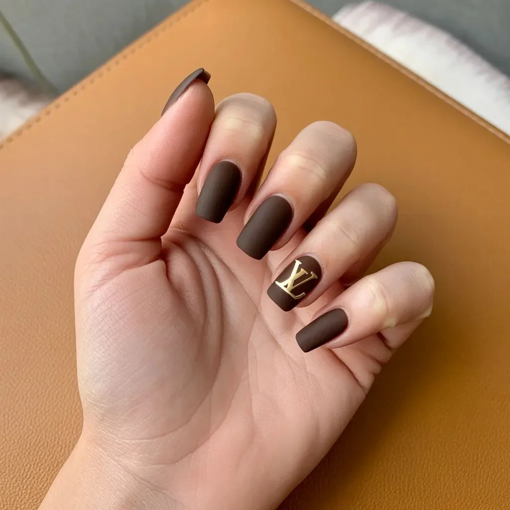 Matte Finish LV Designs