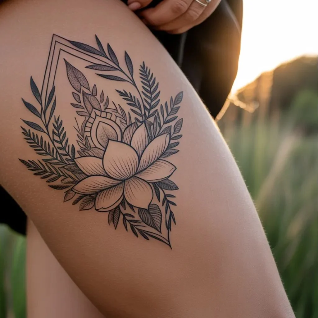 Nature-Inspired Ornamental Tattoos