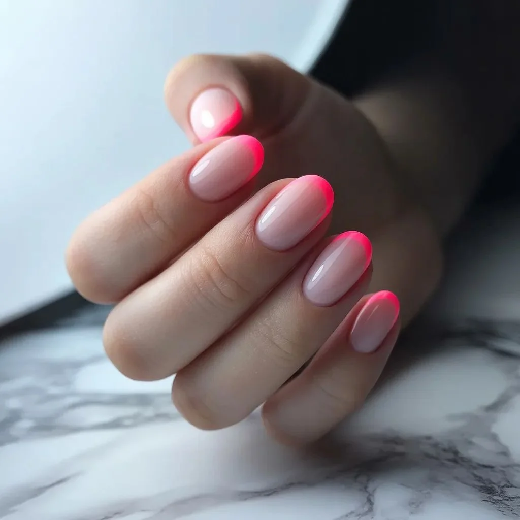 Neon Aura Pink Nails — The Soft-Glow Everyone's Obsessing Over