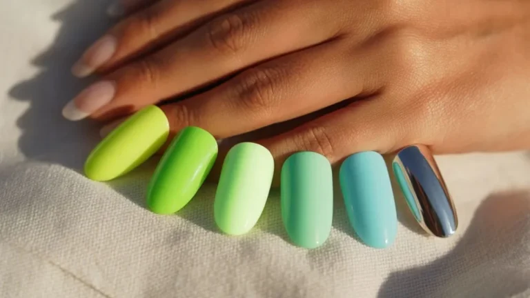 Neon Green Nails That Go From Pool Day to Night Out Flawlessly