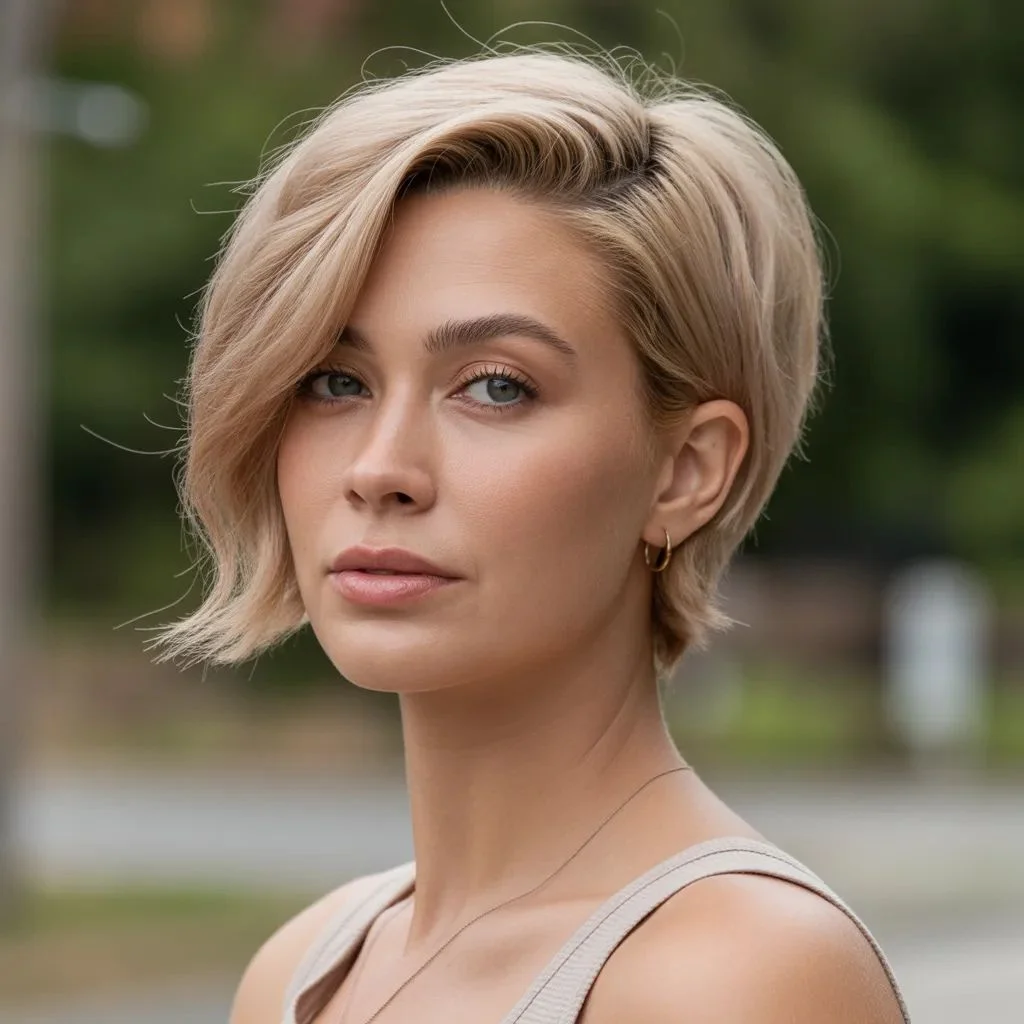 Sandy Blonde Pixie The Effortlessly Beachy Short Cut