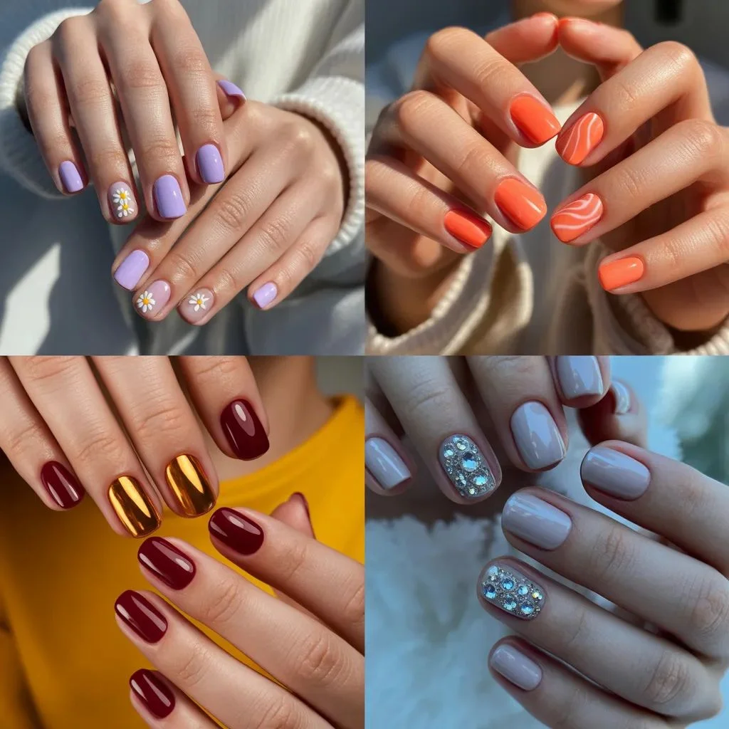 Seasonal Pretty Nail Designs to Bookmark