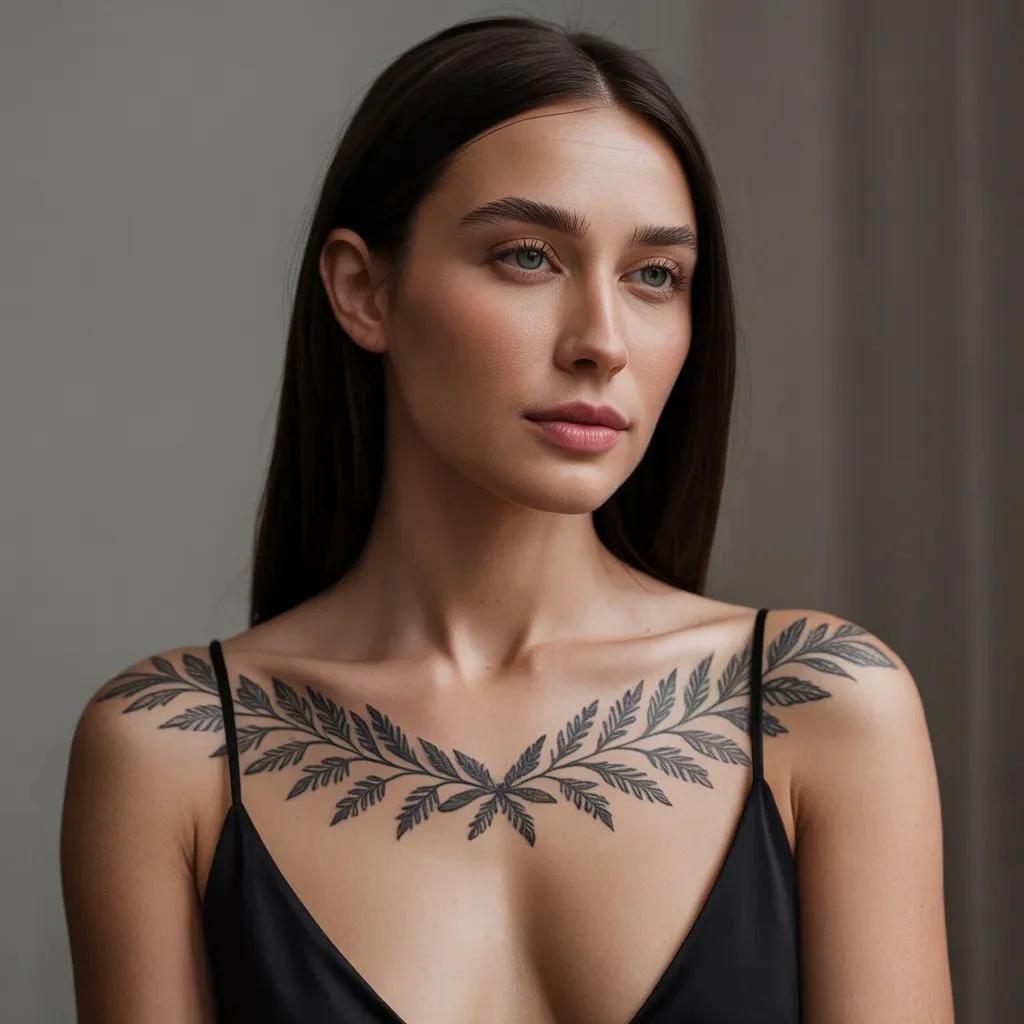 Shoulder-to-Collarbone Flow Designs