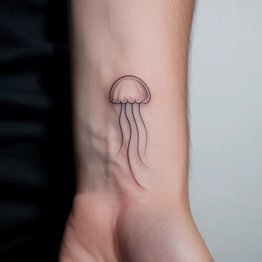 Single-Needle Minimalist Jellyfish