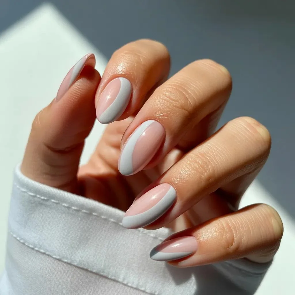 Soft and Subtle Blush Pink and Light Grey