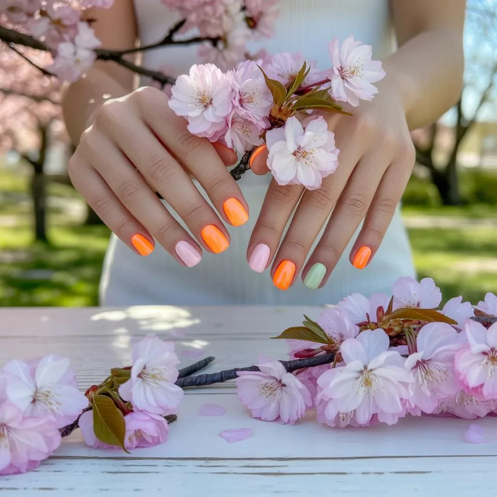 Spring Mix Neon with Pastels for a Fresh Look