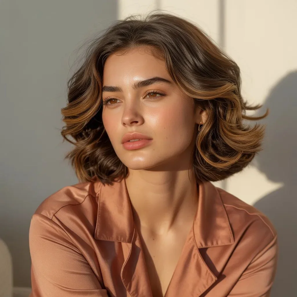 Styling Tips to Make Mocha Brown Hair Pop