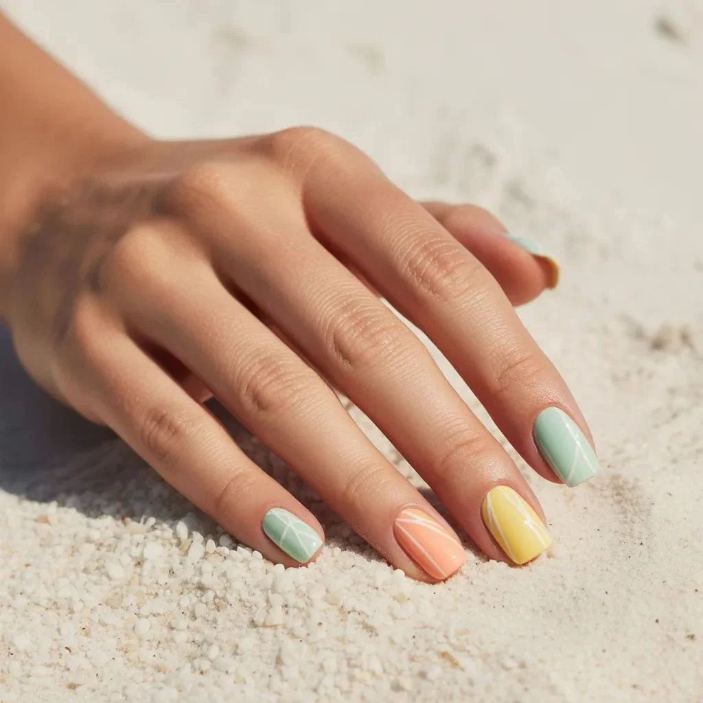 Summer Pastel Nail Designs