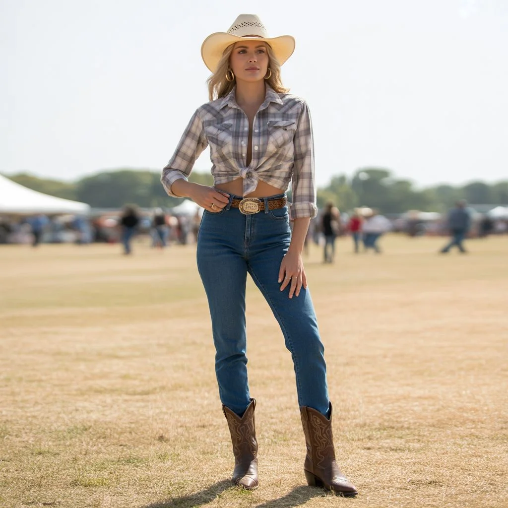 The Classic Cowgirl Look