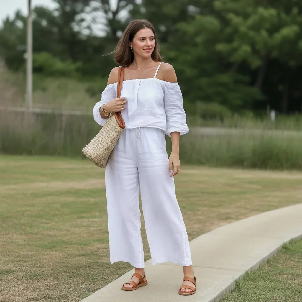 The Classic White Outfit — Because It's Still the Move