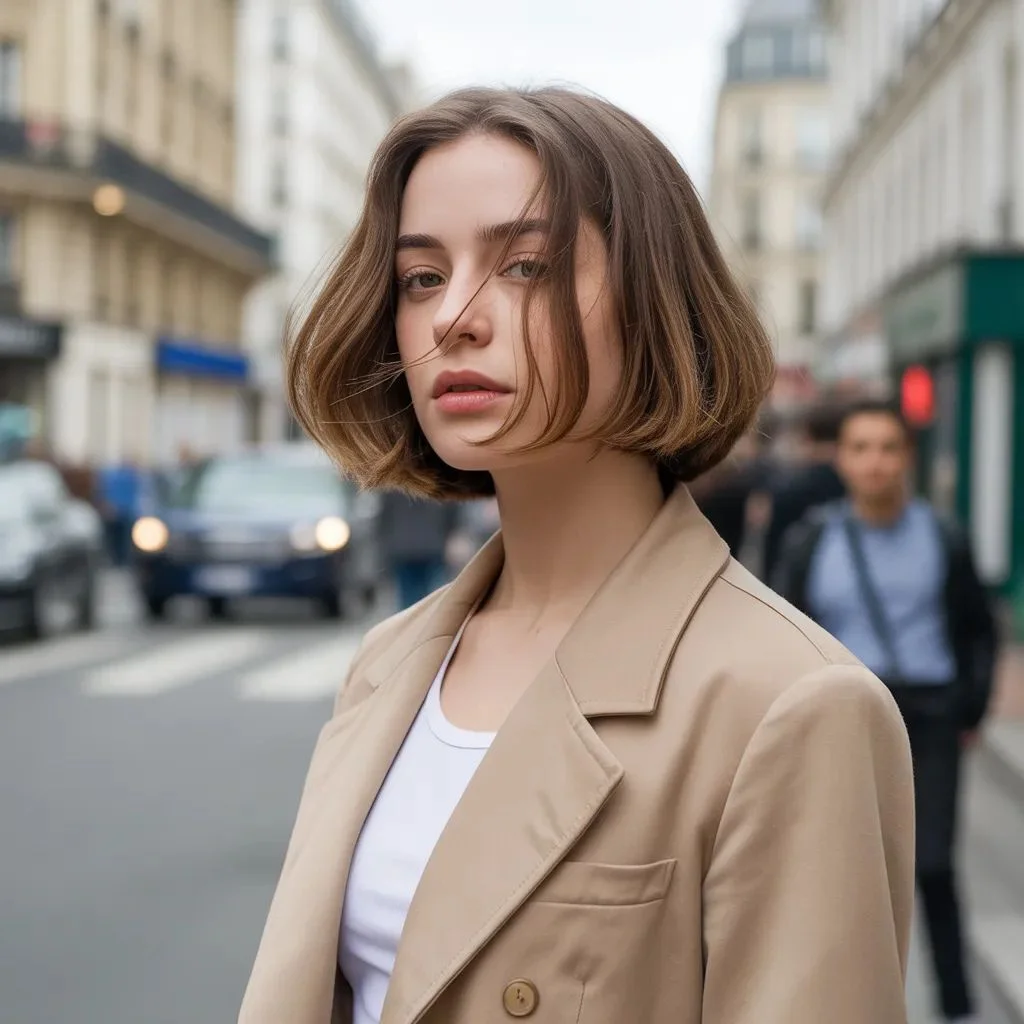 The French Bob, Evolved Grown-Out and Effortless