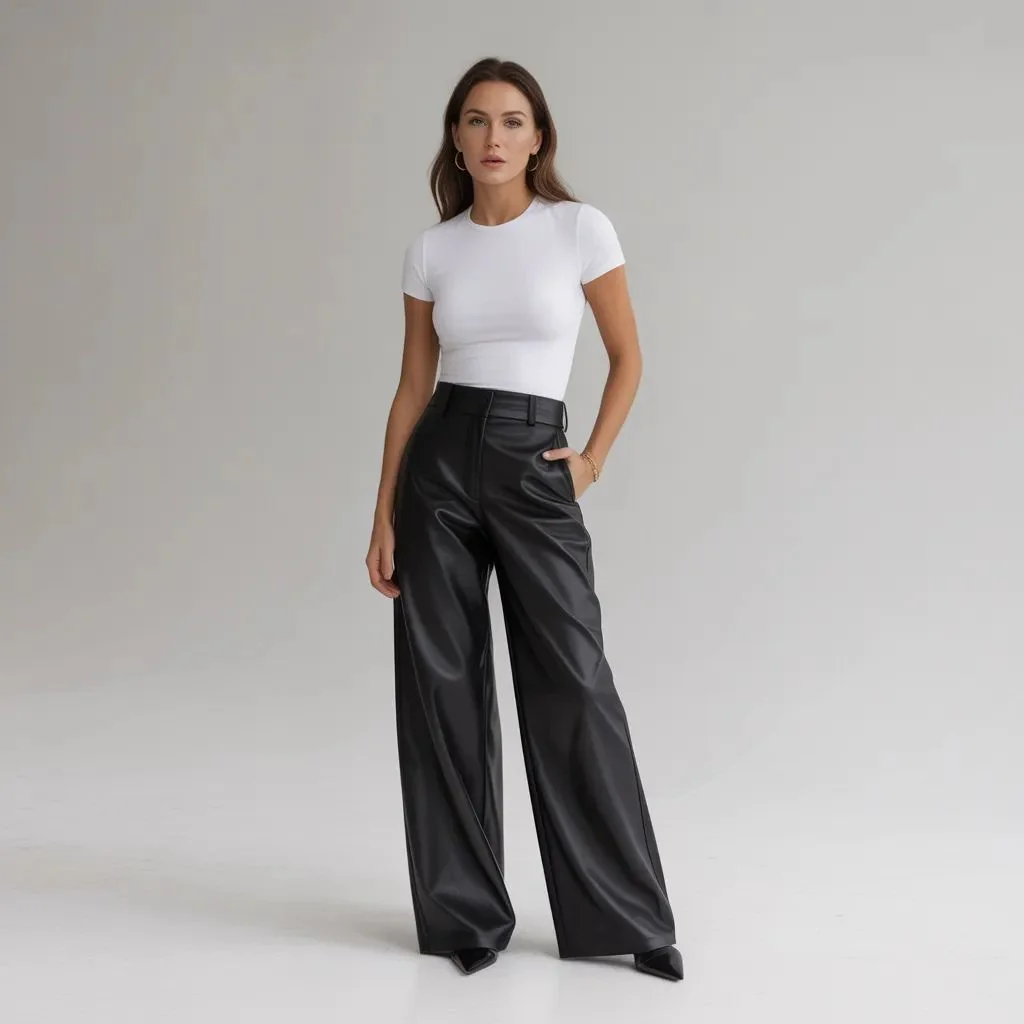 The White Tee Minimalist Look