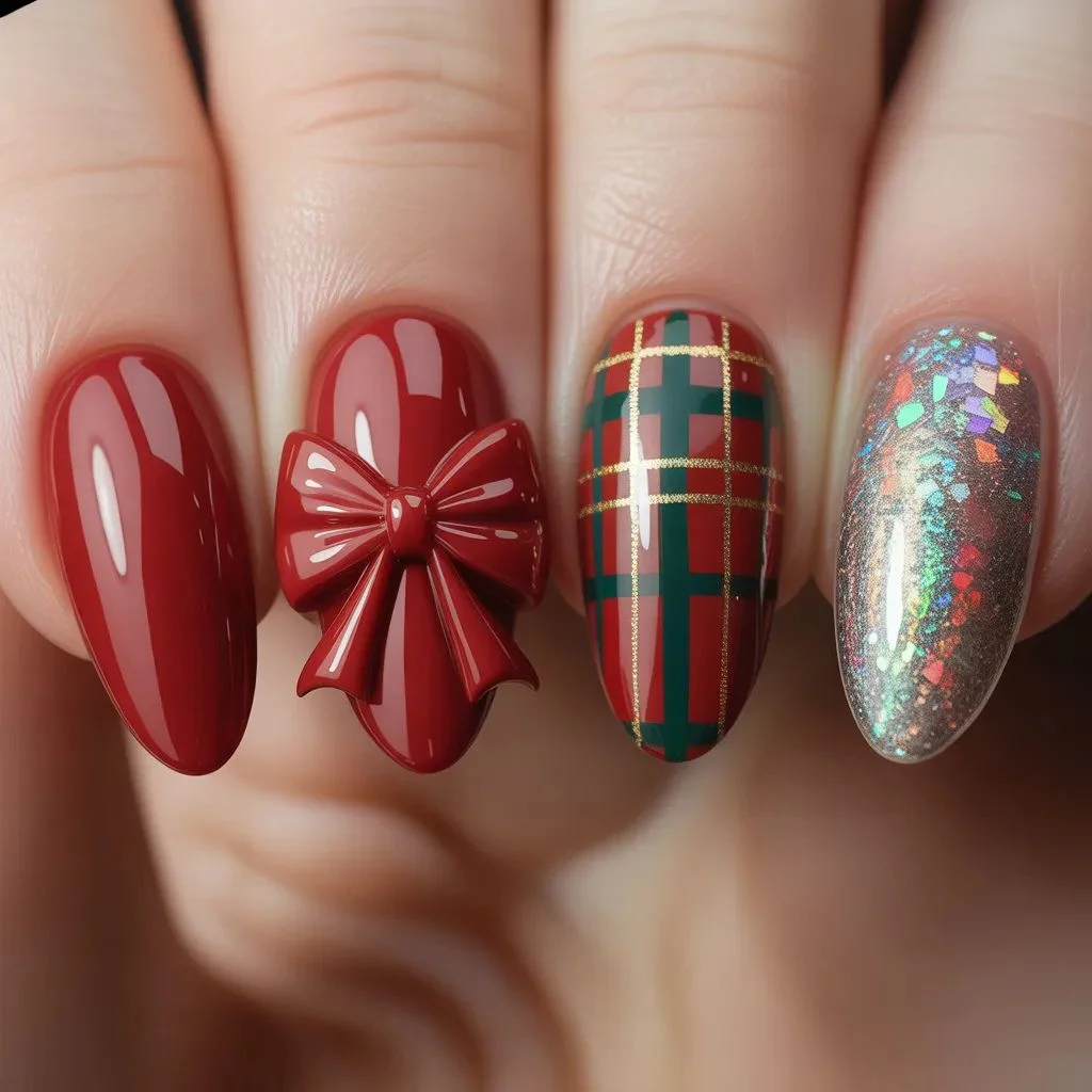 Trending Cute Christmas Nail Designs for 2026