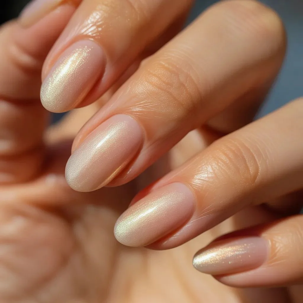 Trendy Texture & Finish Almond Nail Designs