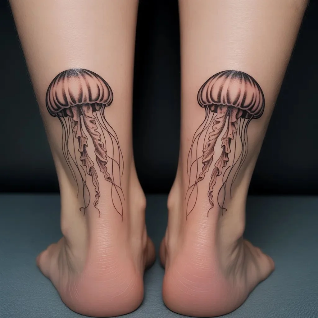 Twin or Mirrored Jellyfish