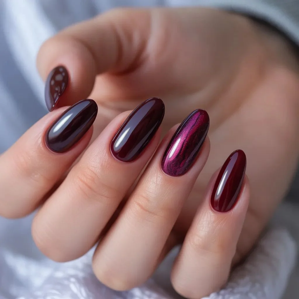 Velvet Cat-Eye Nails The Texture Trend of the Season