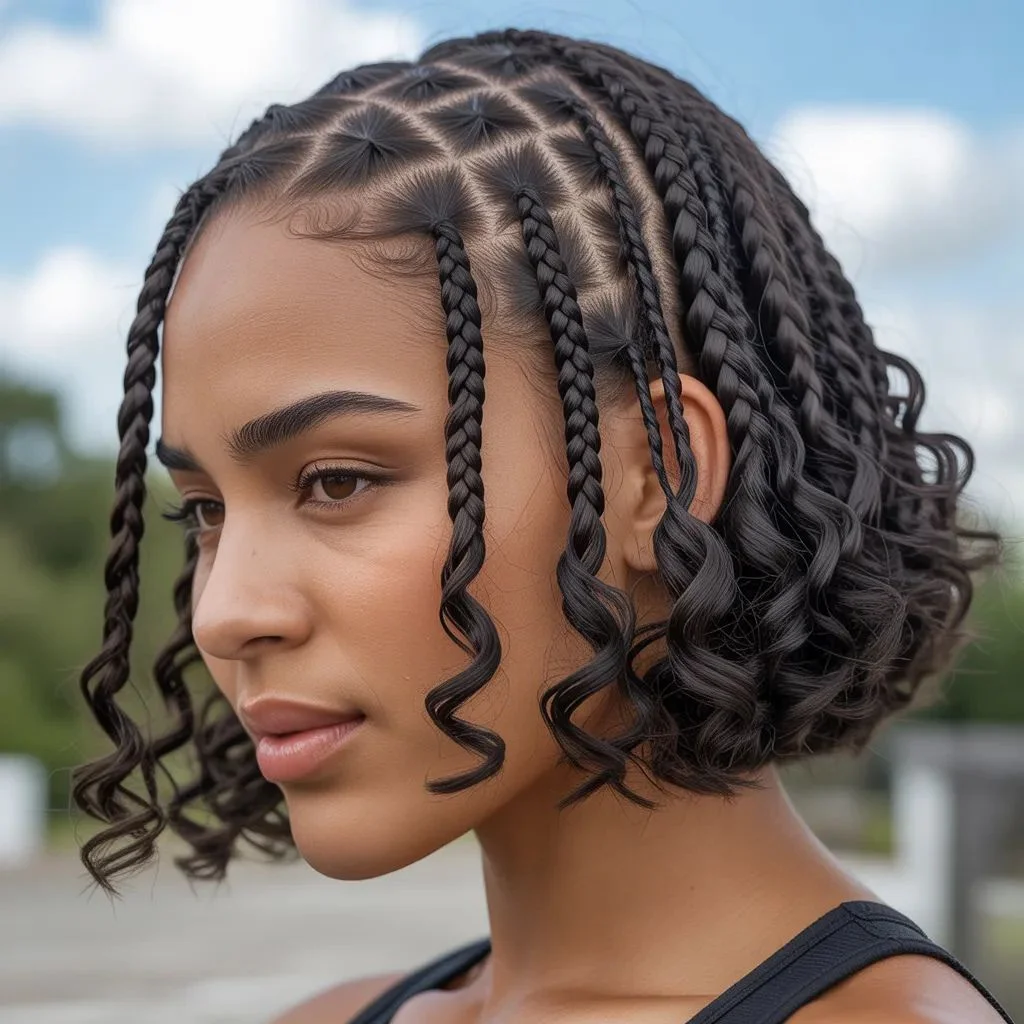 What Are Bob Boho Knotless Braids