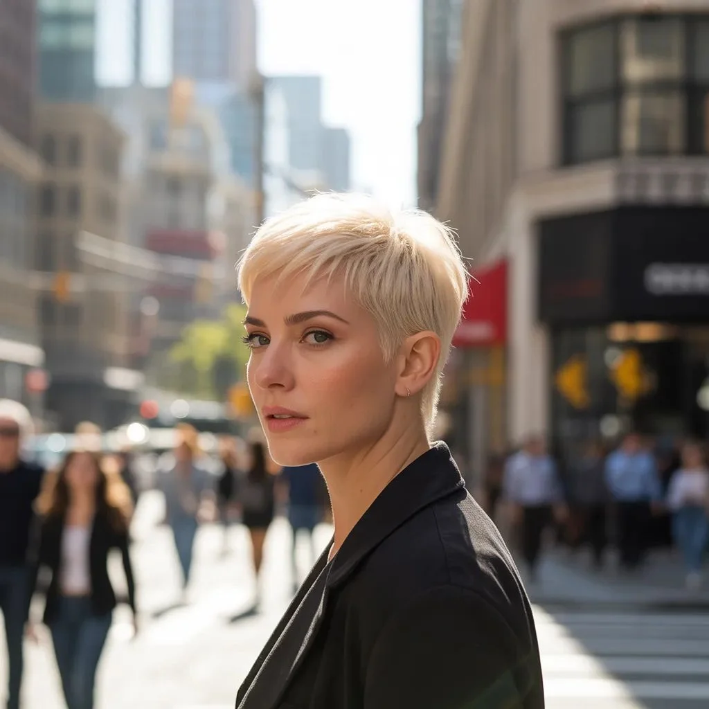 Why Blonde Pixie Hairstyles Are Everywhere Right Now