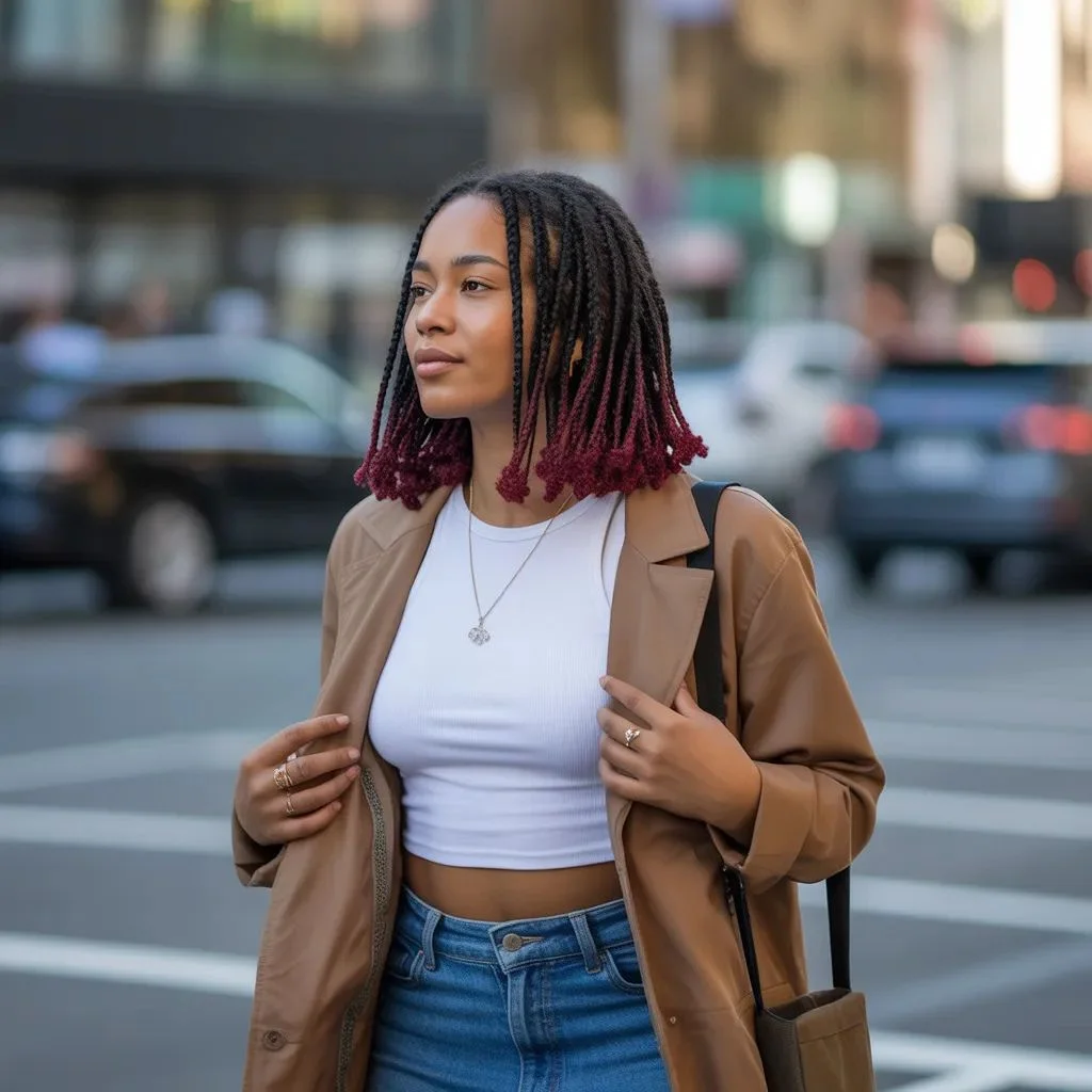 Why Bob Boho Knotless Braids Are Having a Major Moment in 2025