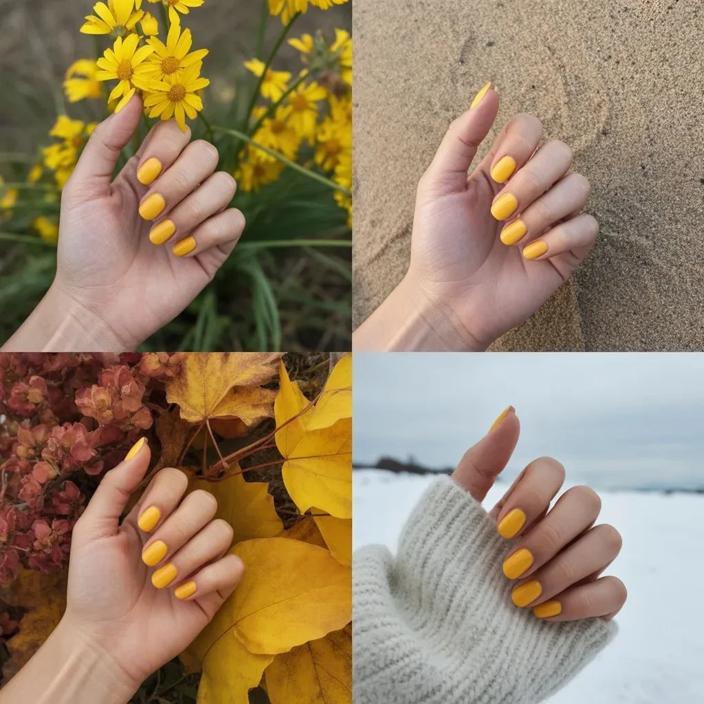 Yellow Nails for Every Season