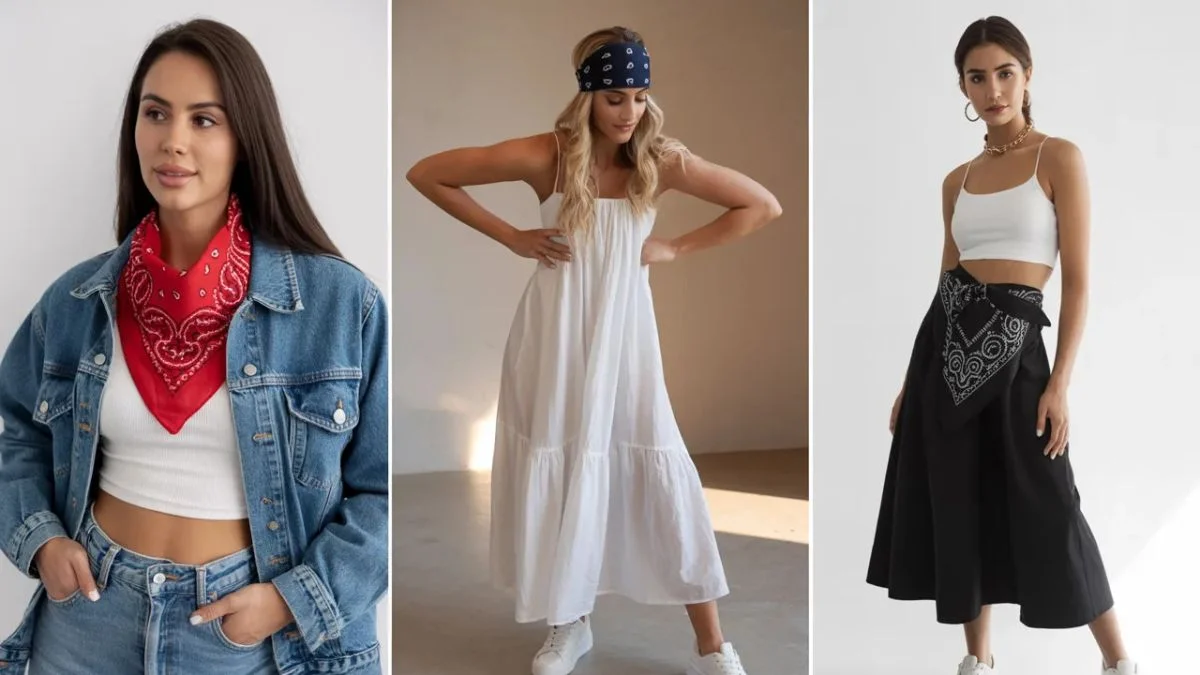 14 Bandana Outfits for Women That Prove This Trend Is Far From Over