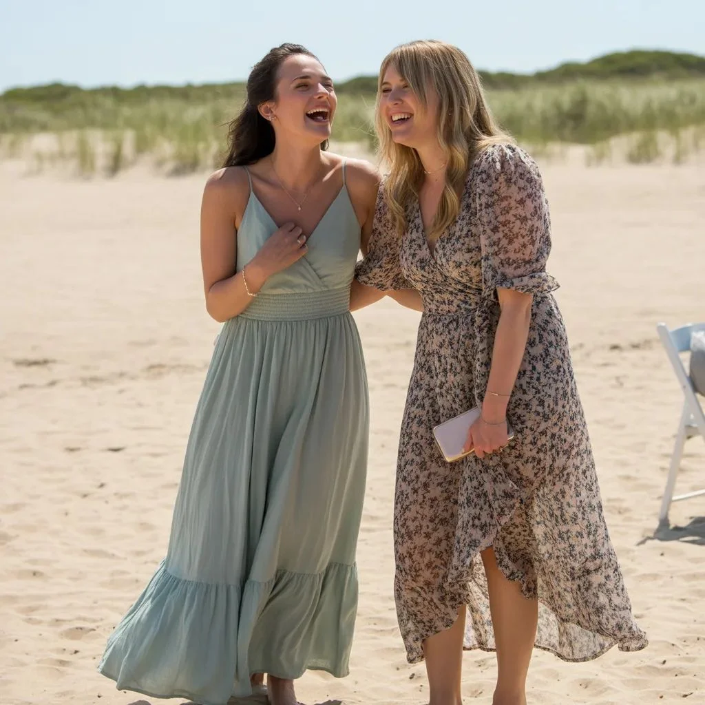 Casual Beach Wedding Guest Dresses
