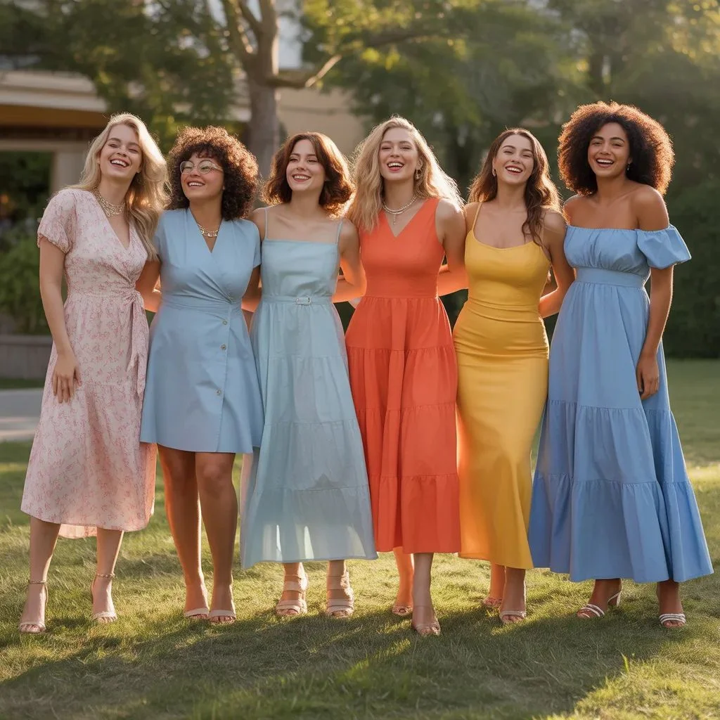 Classy Summer Wedding Guest Dresses by Body Type