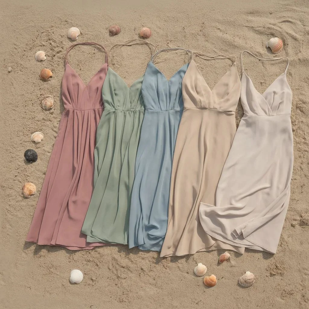 Color and Print Guide for Beach Weddings