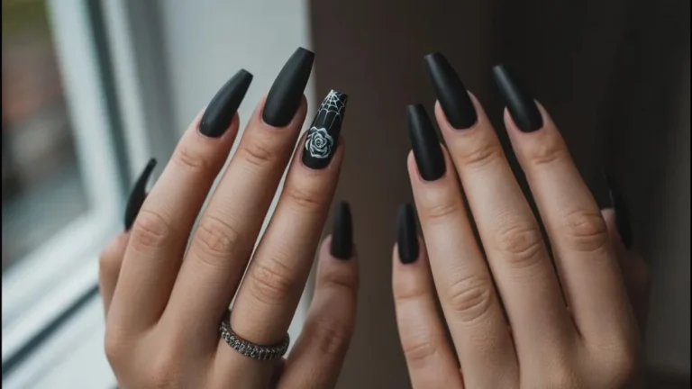 Dark Gothic Nail Designs Worth Trying for Edgy Style