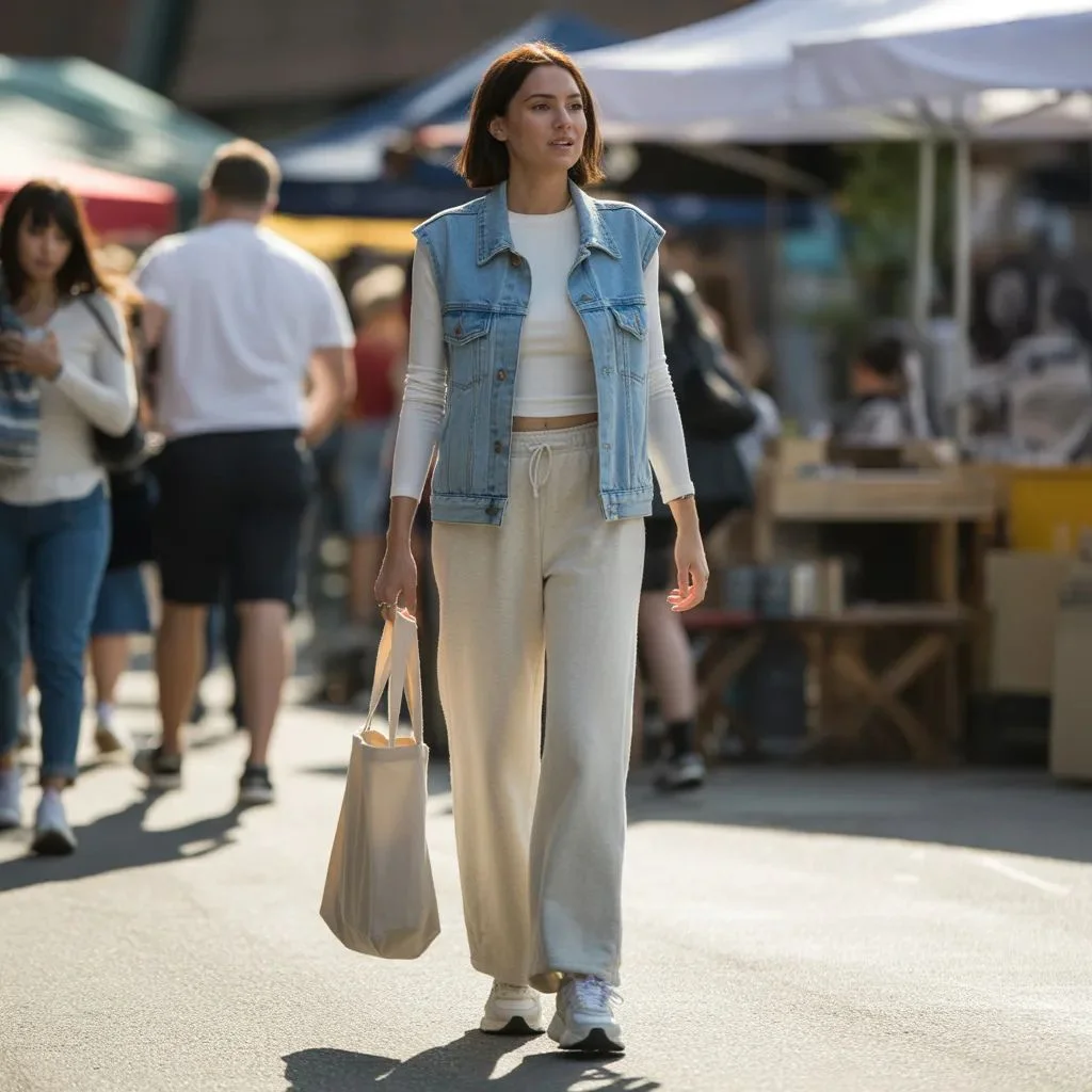 Denim Vests for a Casual Weekend Look