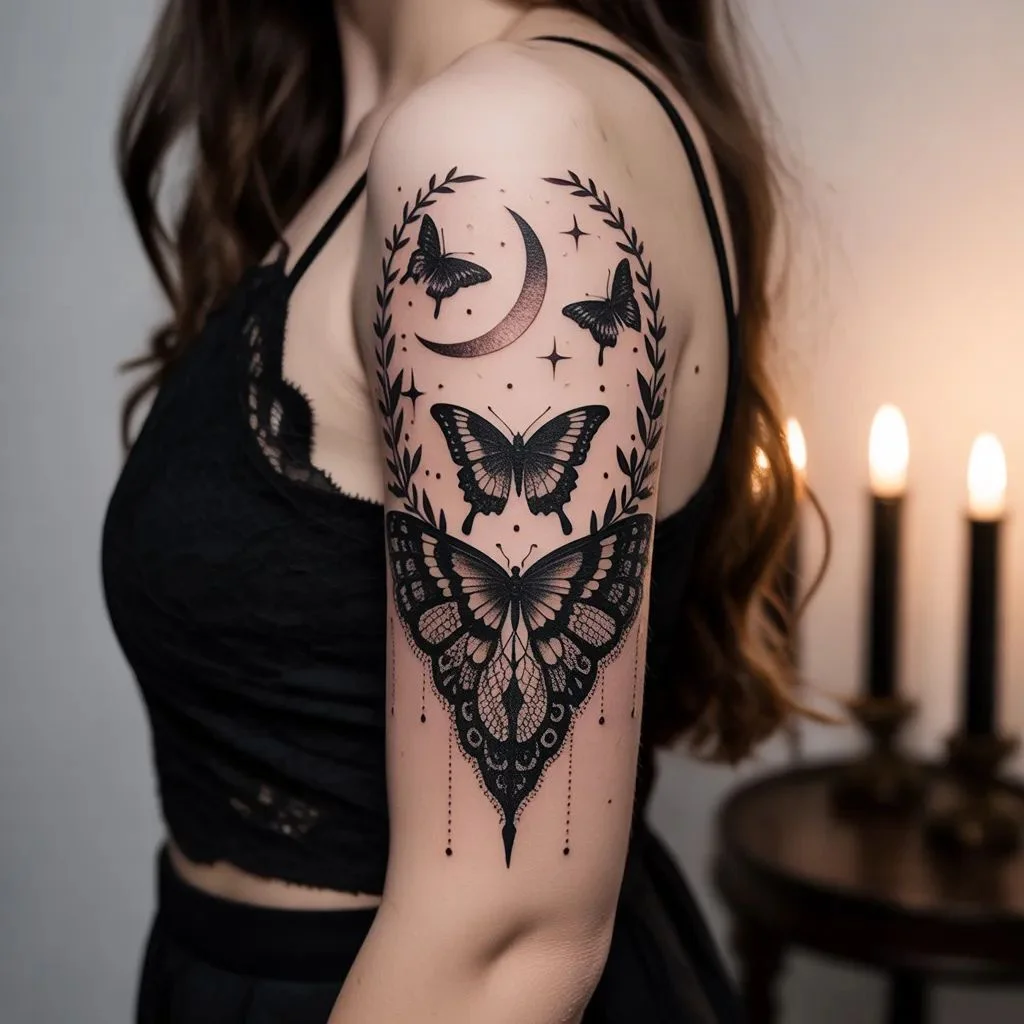 Feminine Gothic Lace, Filigree, and Soft Darkness