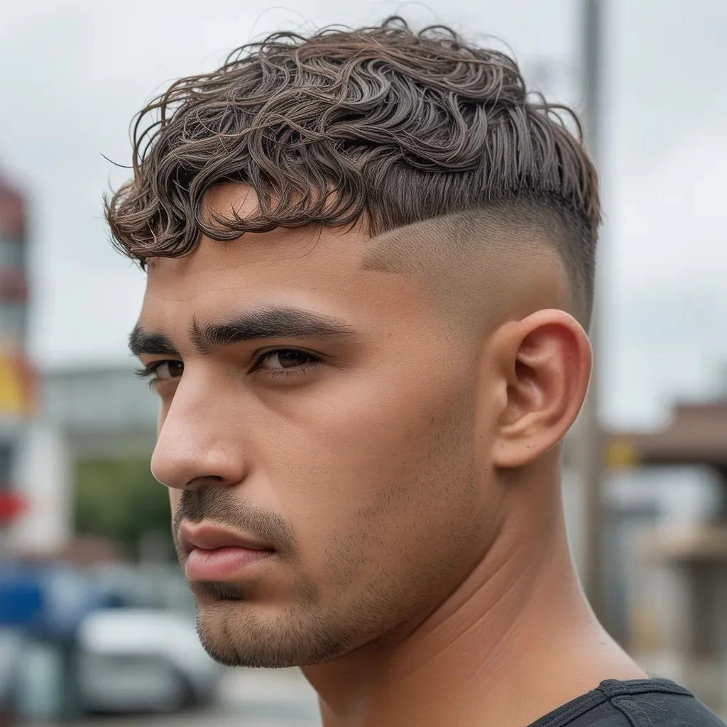 French Crop for Wavy Hair