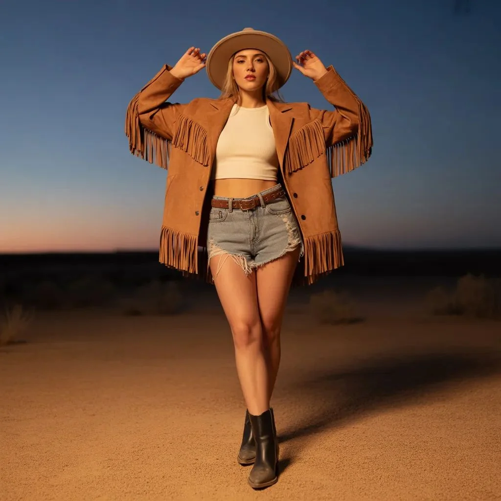 Fringe and Suede — The Desert Western Boho Crossover
